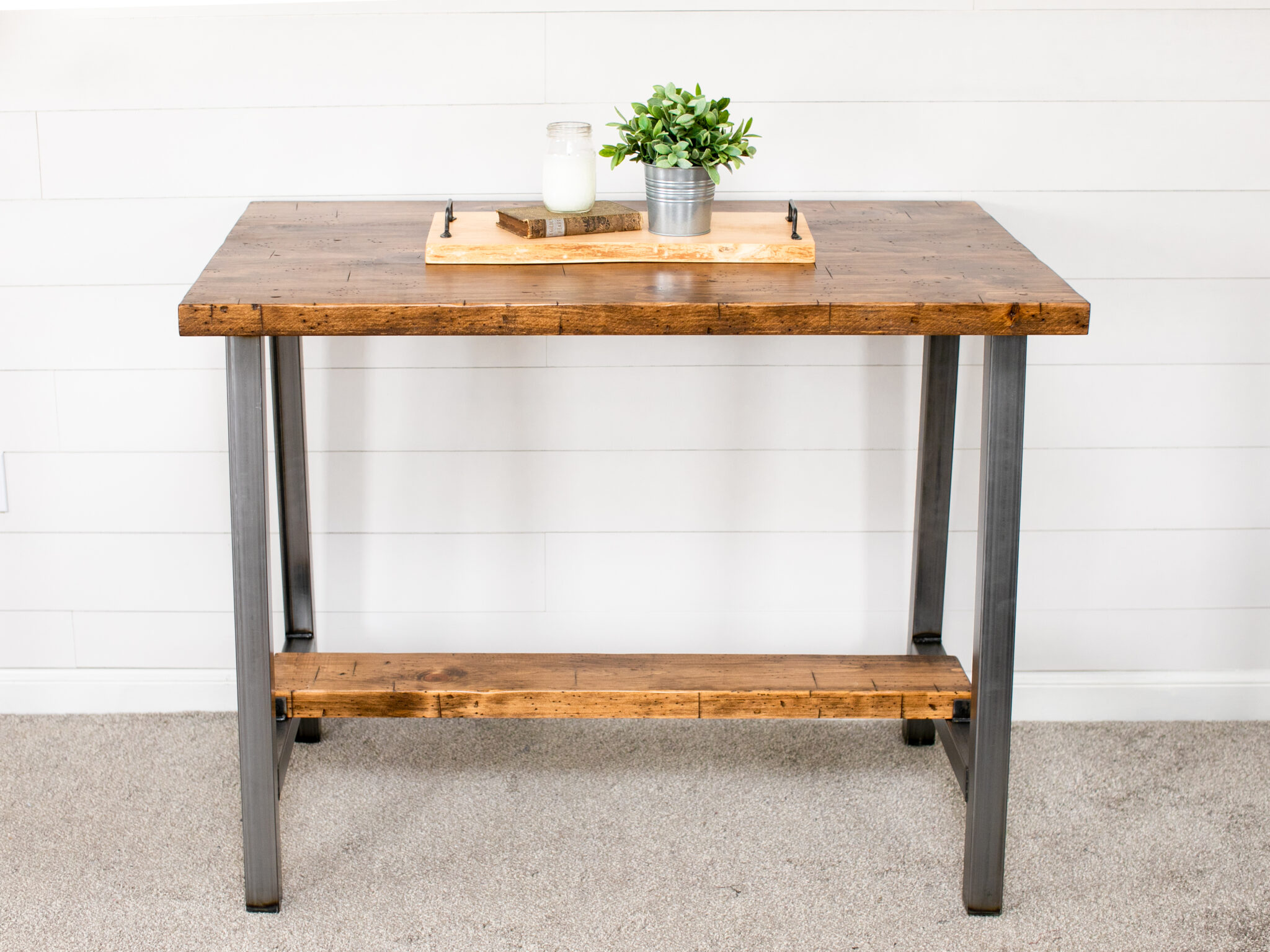 Industrial Wooden Kitchen Table Timber Made Design Co